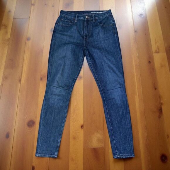 Outerknown Denim - Outerknown Strand High Rise Slim Fit Denim Jeans Size 28x27